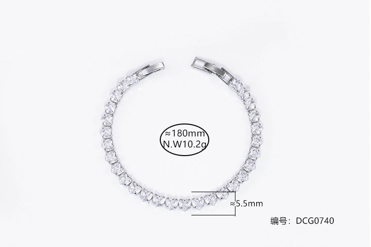 Pulseira Riviera Coracoes Encantados DCG0740