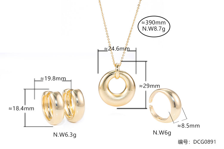 Conjunto Luxo Unico DCG0891