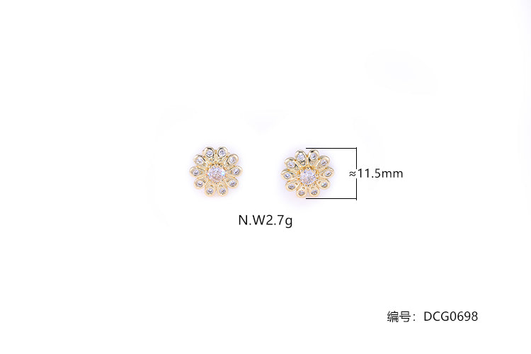 Brincos Flor DCG0698