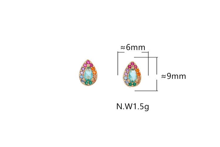 Brinco Gota Mix color XYE104453