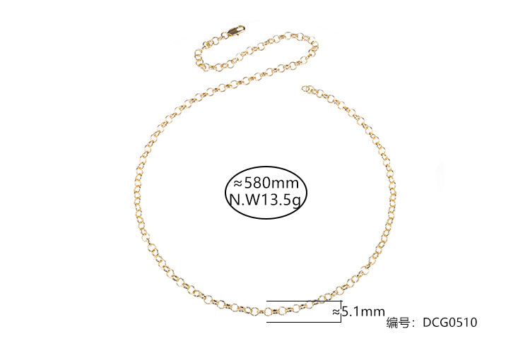 Colar luxo e leveza DCG0510