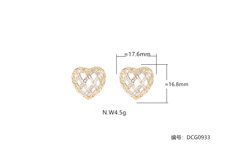 Brincos Apaixonantes DCG0933