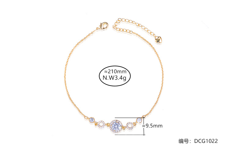 Tornozeleira ponto de luz DCG1022