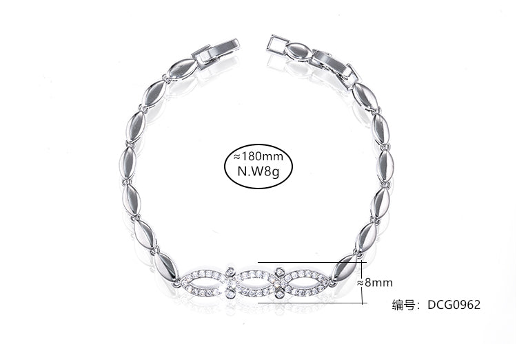 Pulseira gotas de luxo DCG0962