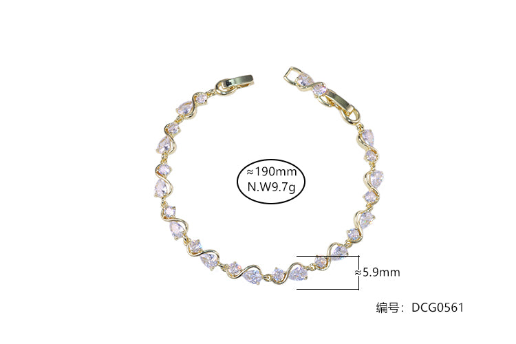 Pulseira Luxo e Glamour DCG0561