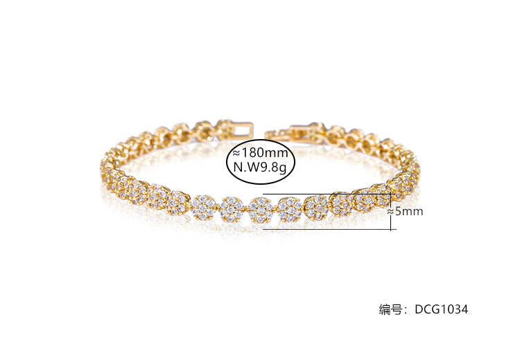 Pulseiras flores iluminadas DCG1034