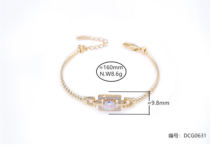 Bracelete Luxo e glamour DCG0631