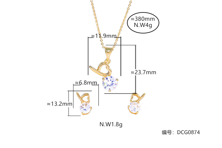 Conjunto Luxo e Elegancia DCG0874