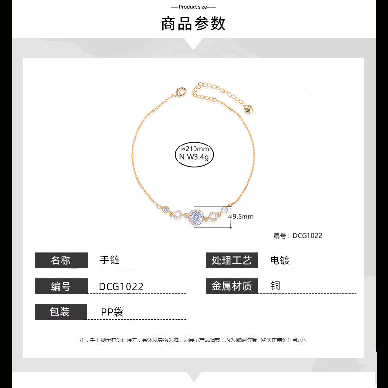 Tornozeleira ponto de luz DCG1022