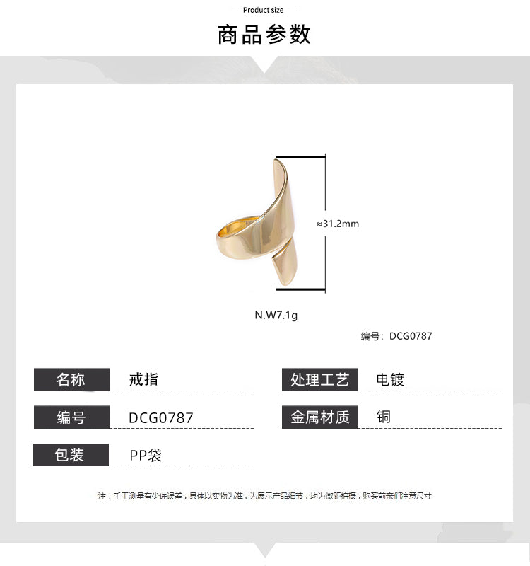 Anel imponente de Luxo DCG0787