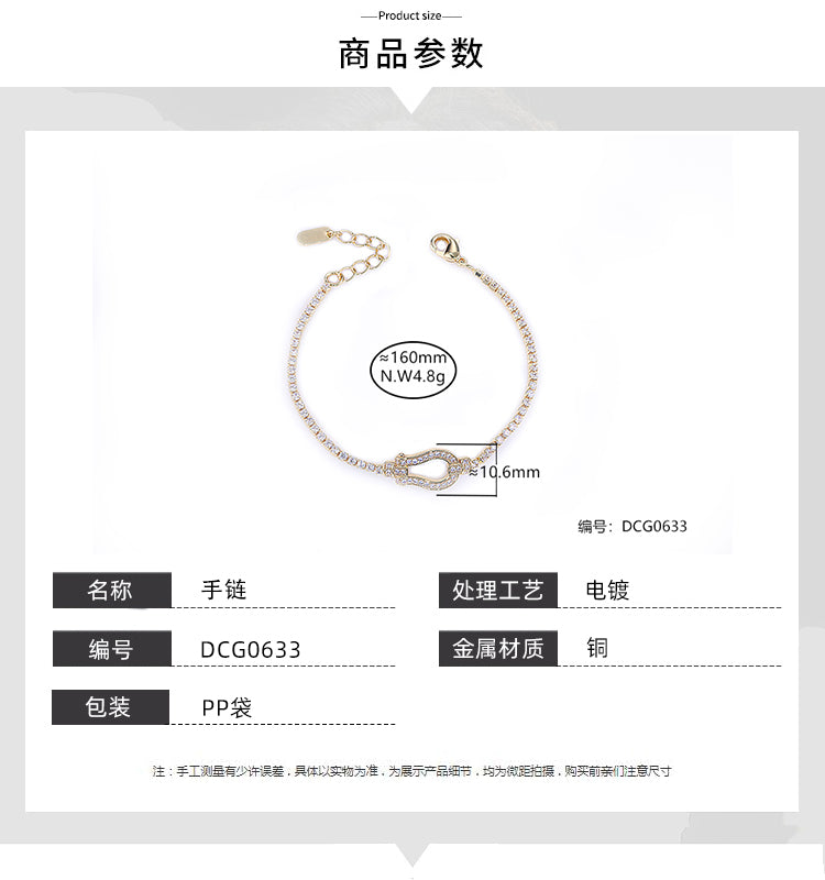 Pulseira Luxo e leveza DCG0633