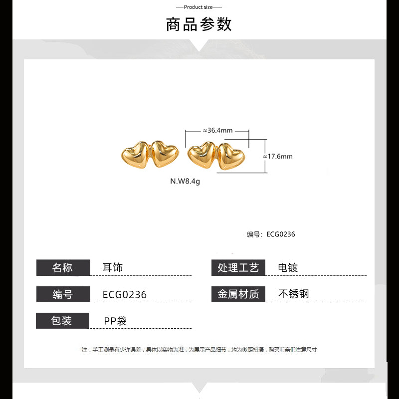 Brincos apaixonantes ECG0236