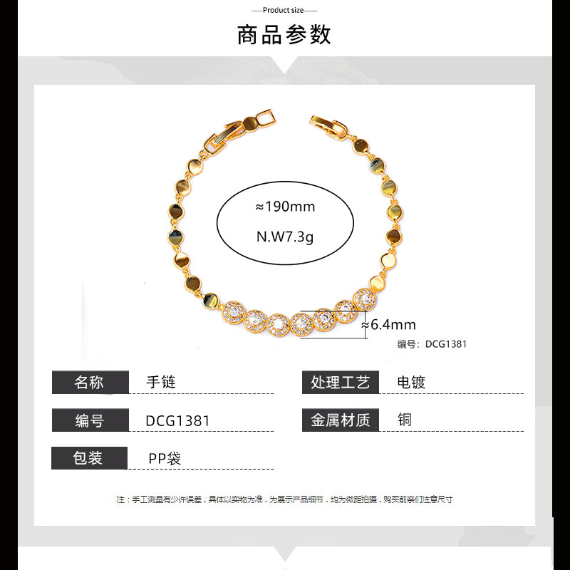 Pulseira brilho imperial DCG1381