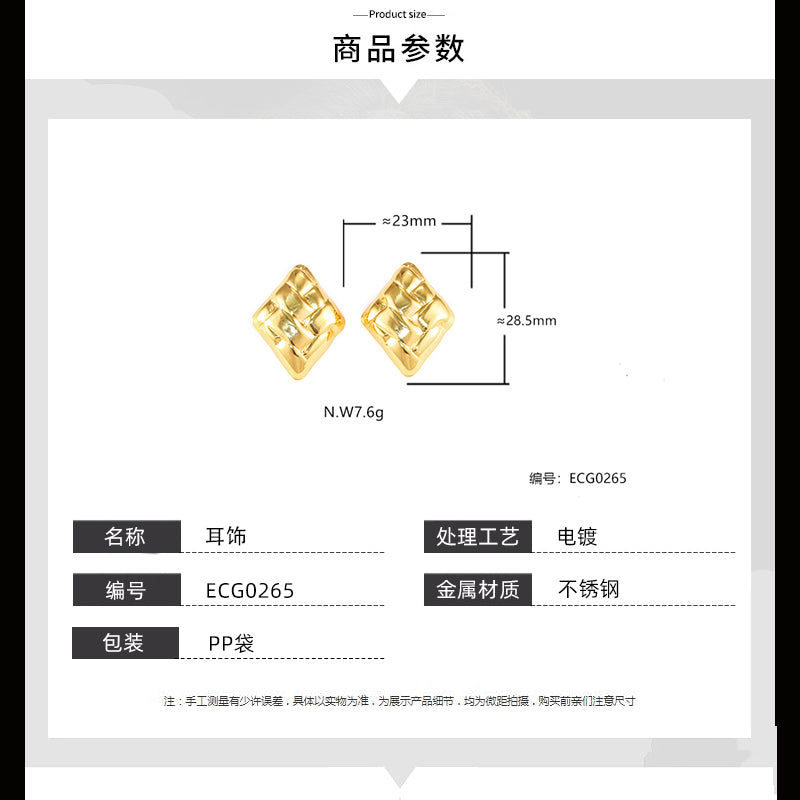 Brincos Luxo ECG0265