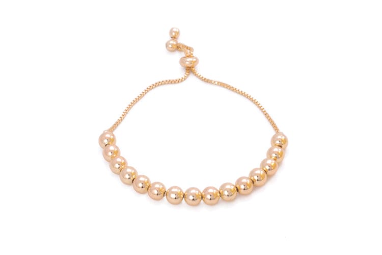 Pulseira Ajustavel Esferas Lisas DCG0145