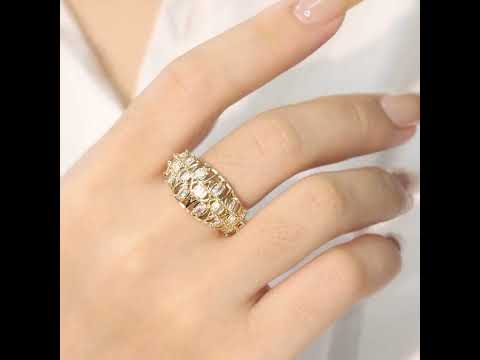 Anel clássico vazado XYS101279