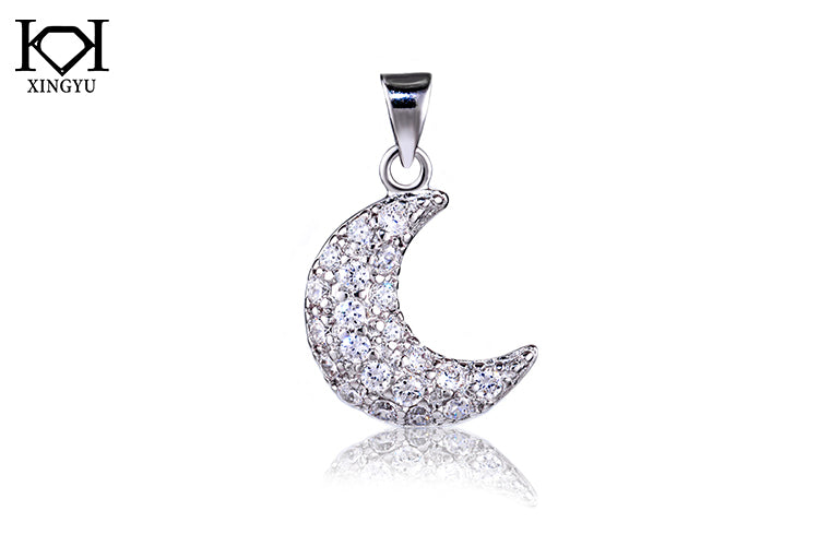 Pingente Lua Prata 925 CP04768