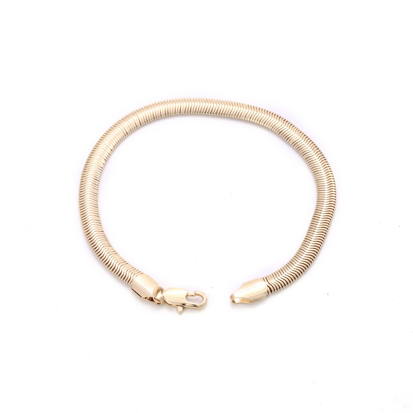 Pulseira Liso malha 19cm de extensor DCG0195