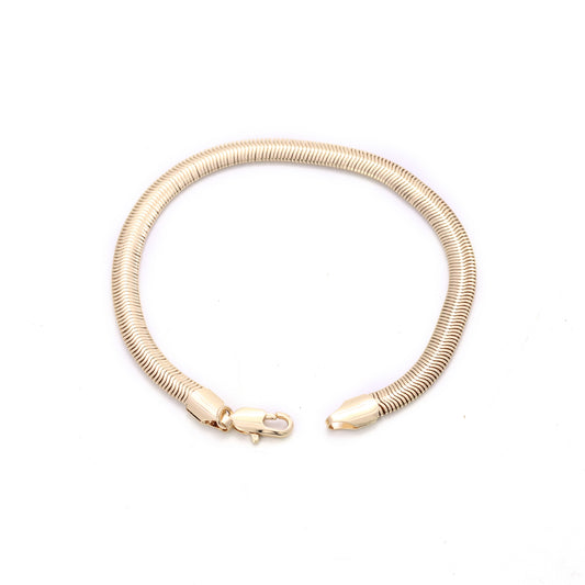 Pulseira Liso malha 19cm de extensor DCG0195