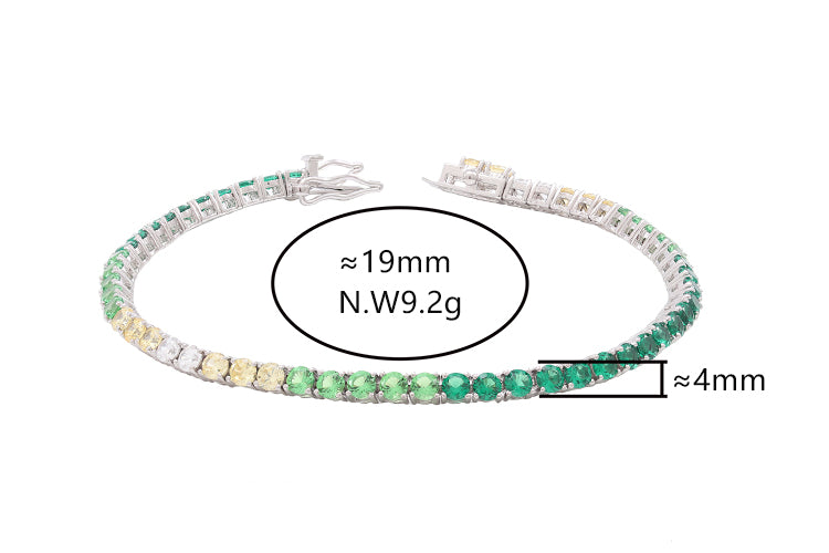 Pulseira Riviera Prata 925 ZTS00004