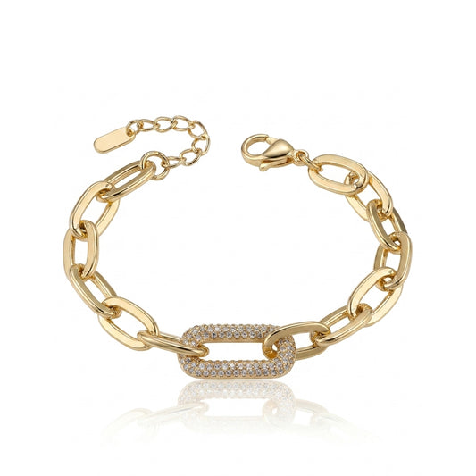 Pulseira Inspiracao cravejada DCG1302