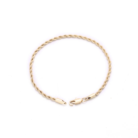 Pulseira Cordao baiano 3mm  DCG0420