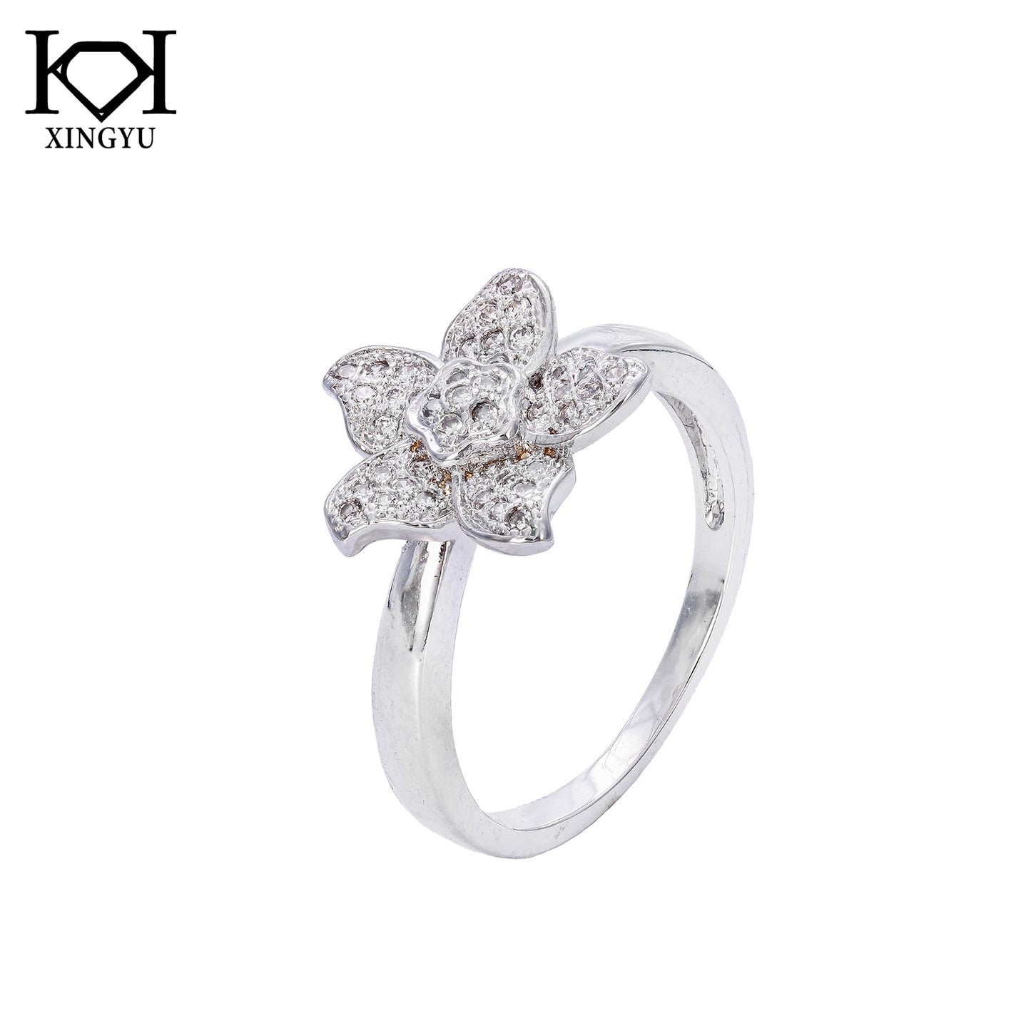 Anel Diamond Flowers XYR101478