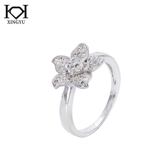 Anel Diamond Flowers XYR101478
