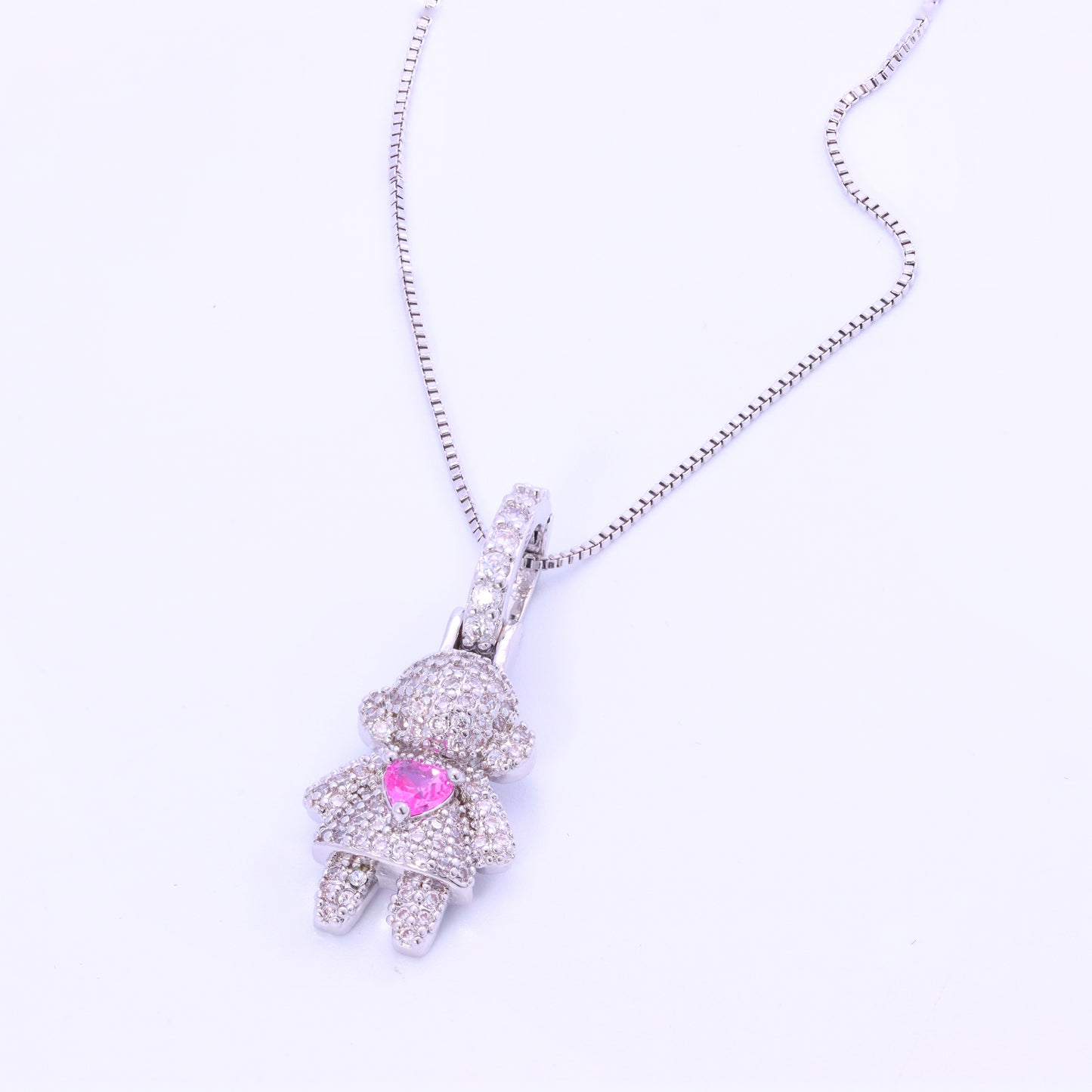 Pingente Menina Cravejada para Rivieras XYP101901