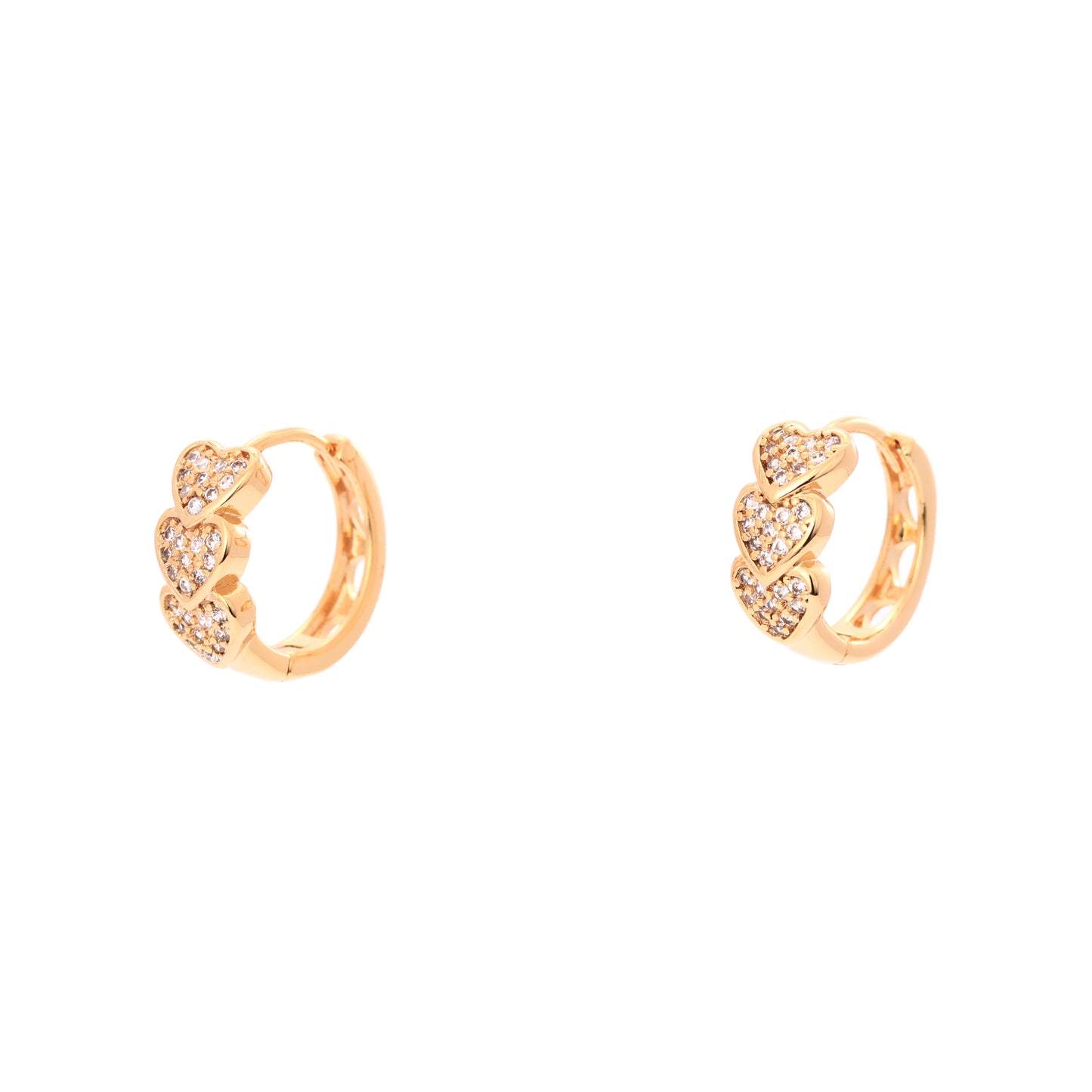 Brincos argolinhas luxo DCG0219