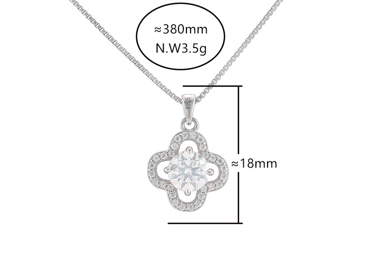 Colar trevo iluminado XYN101328