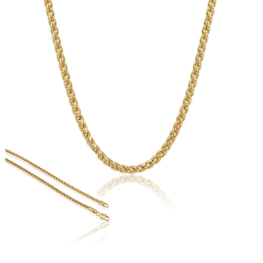 Colar Cordao Baiano de 2.5mm 60cm DCG0509
