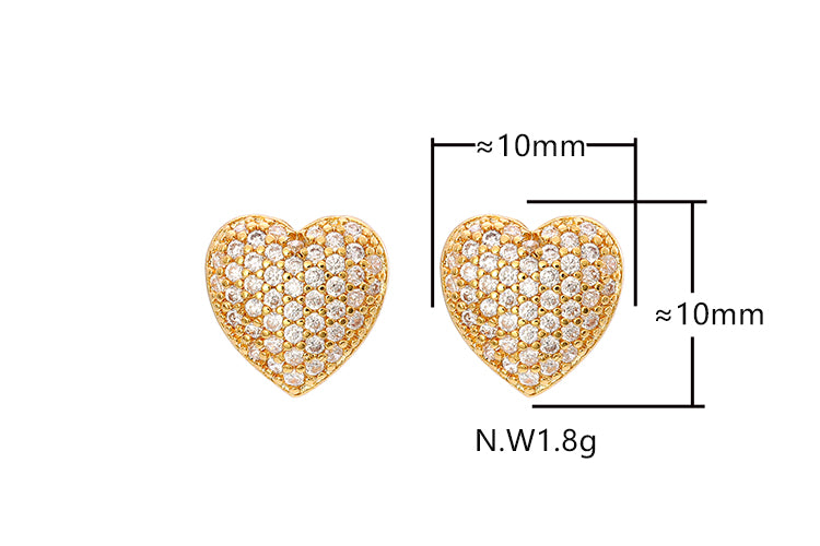 Brinco Stella Heart XYS100336