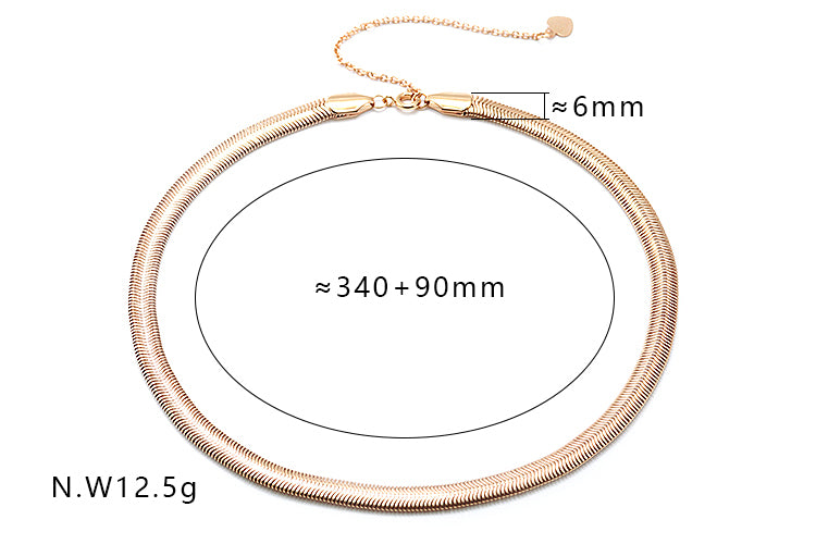 Colar Malha Super Premium  38+5 cm  6mm
