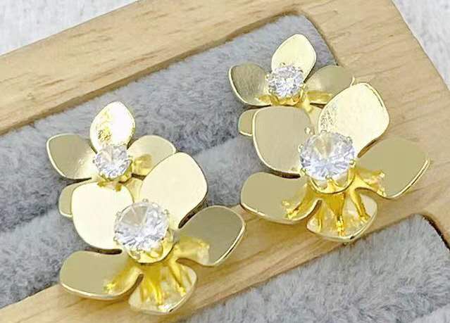 Brincos Flores Iluminadas DCG1279