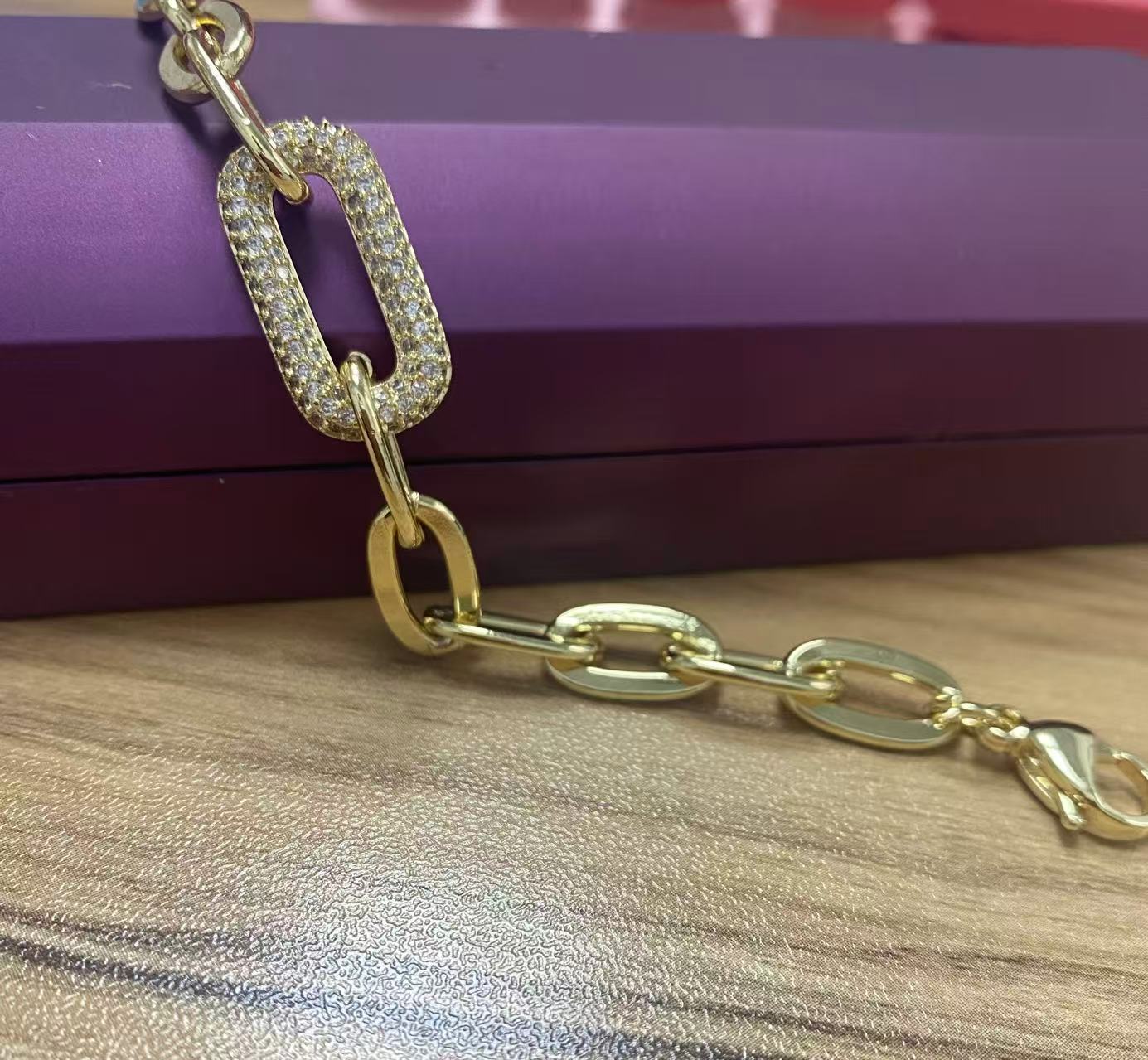 Pulseira Inspiracao cravejada DCG1302