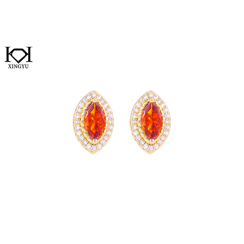 Brincos Gotas Cravejadas Sublime DCG0869