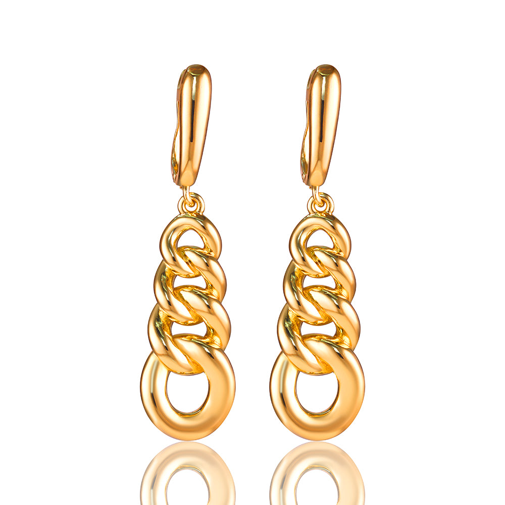 Brincos Elos de Luxo DCG1161
