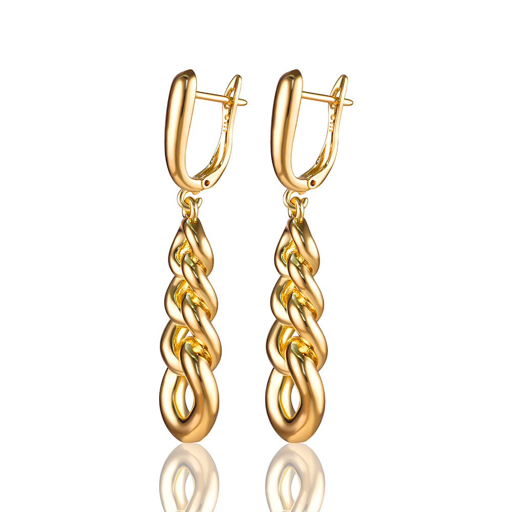 Brincos Elos de Luxo DCG1161