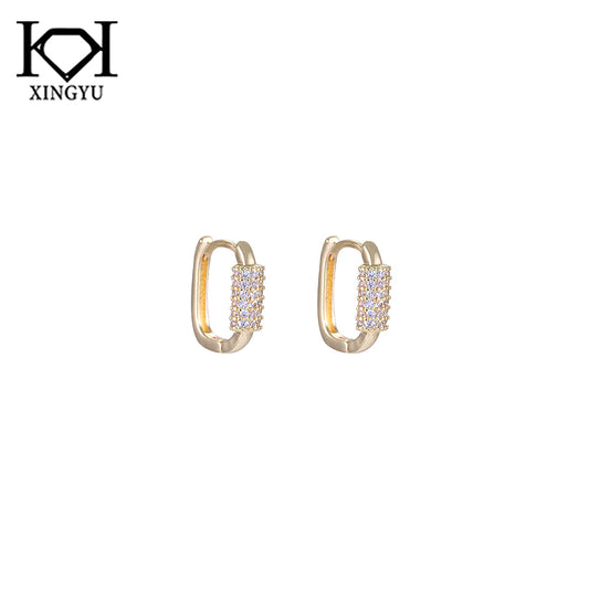 Brincos Argola Quadrada DCG0720