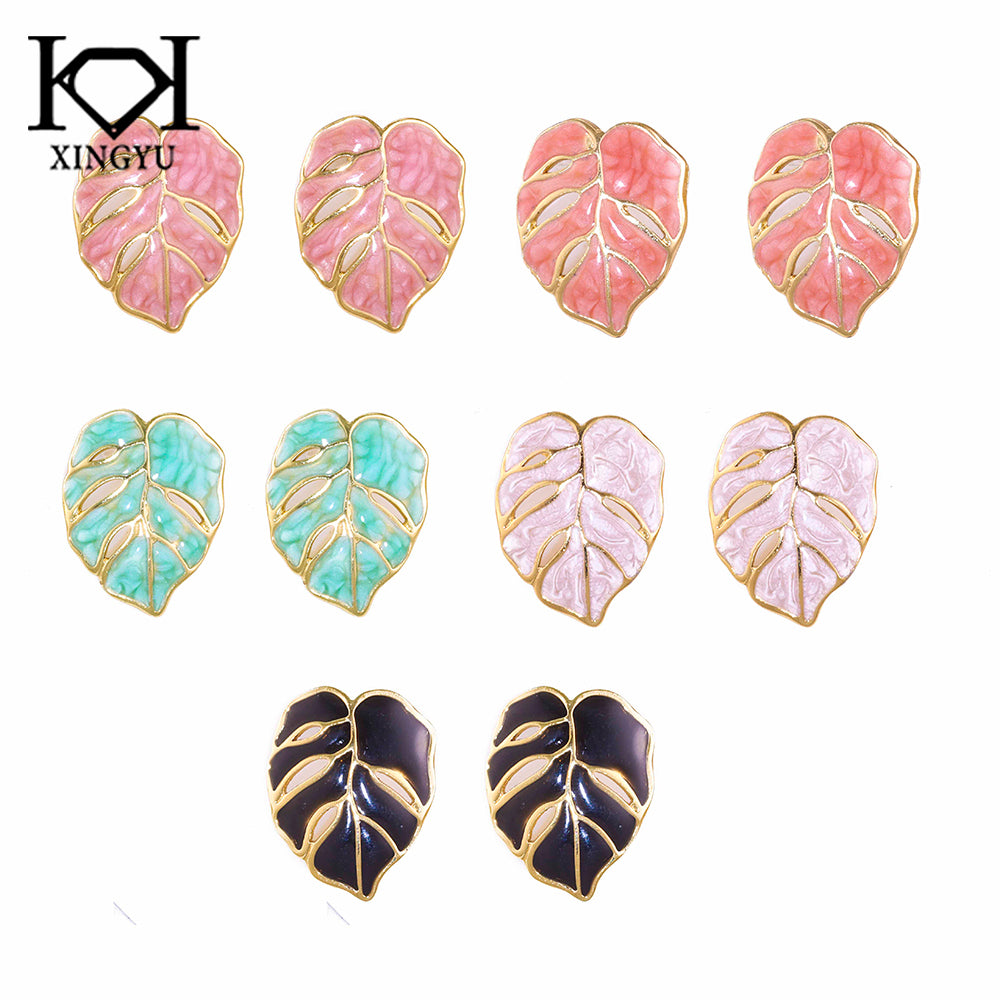 Brincos Folhas ECG0071