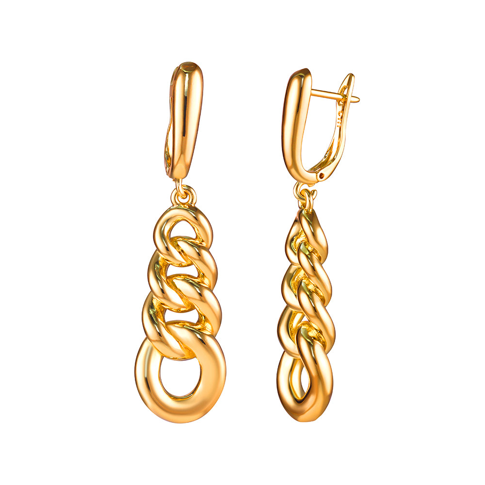 Brincos Elos de Luxo DCG1161