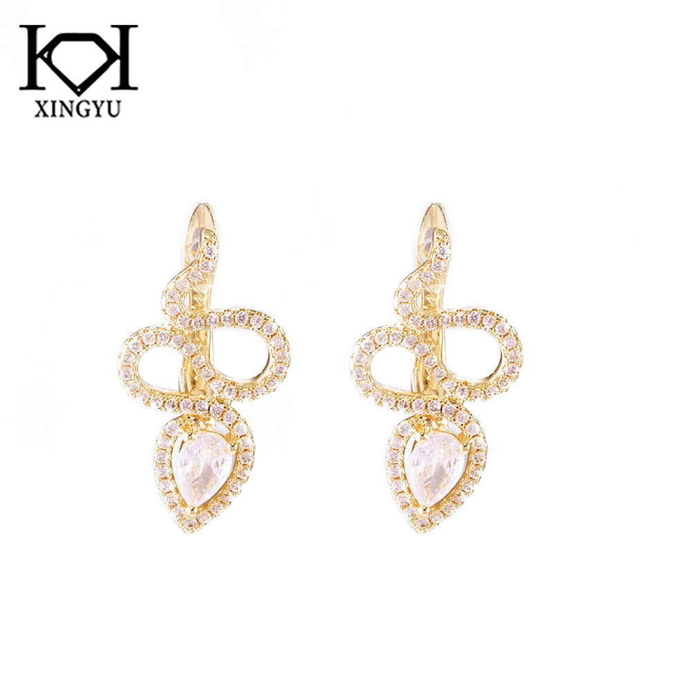 Brinco Luxo Cravejado DCG0930