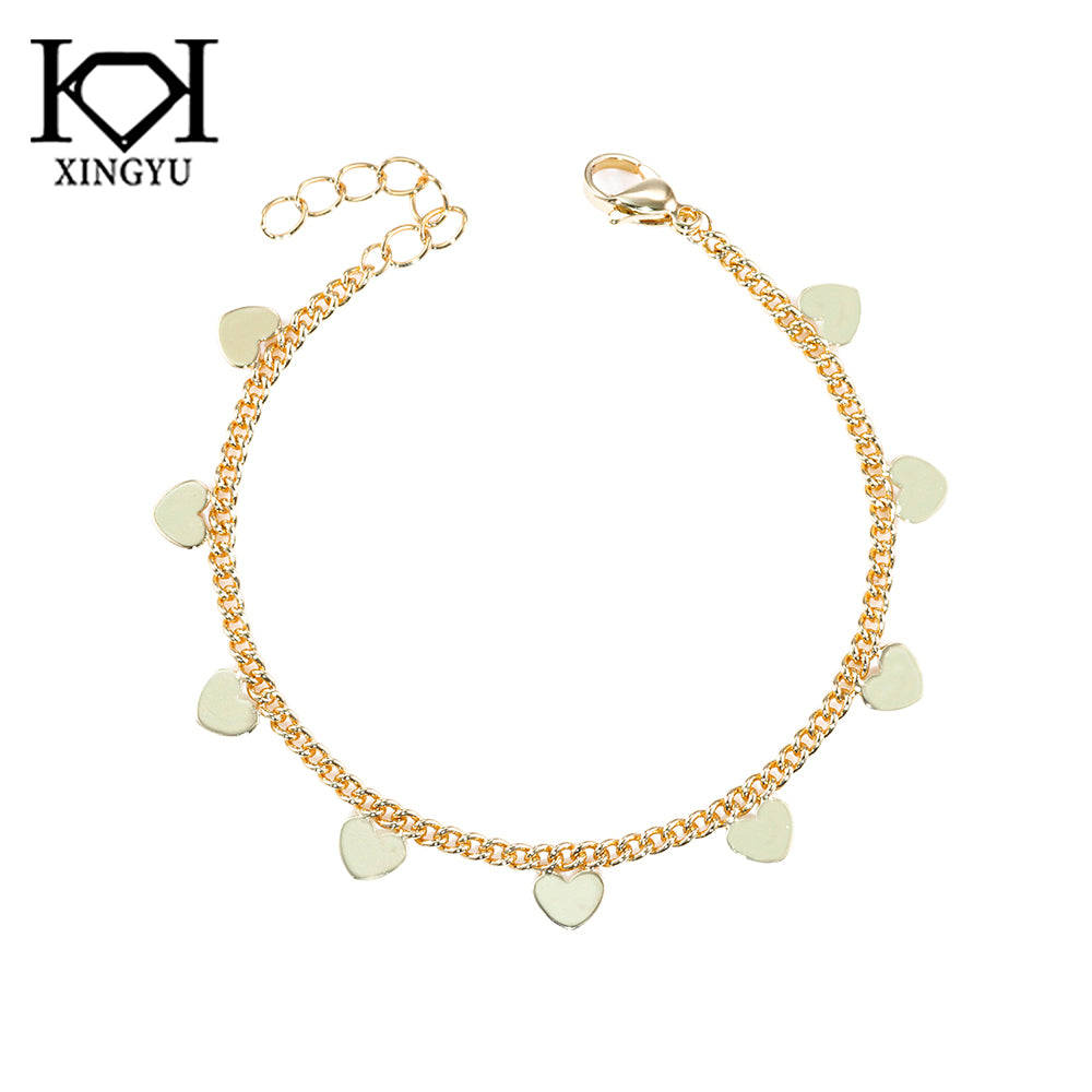 Colar Coracoes lisos DCG0893