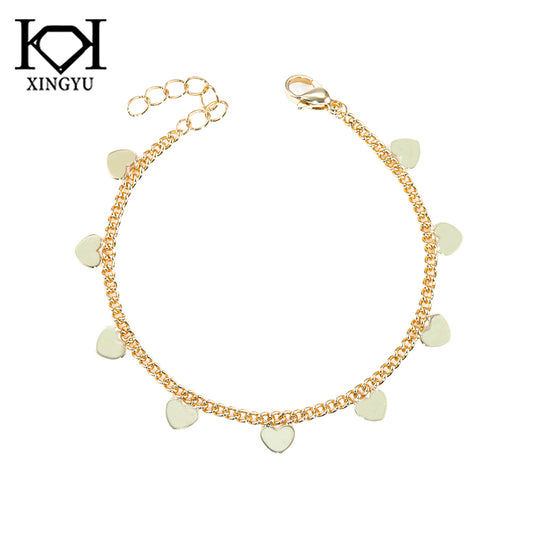 Colar Coracoes lisos DCG0893