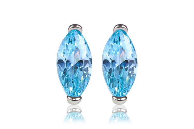 Brinco Aquamarine em Prata 925 ER-MQ3X6