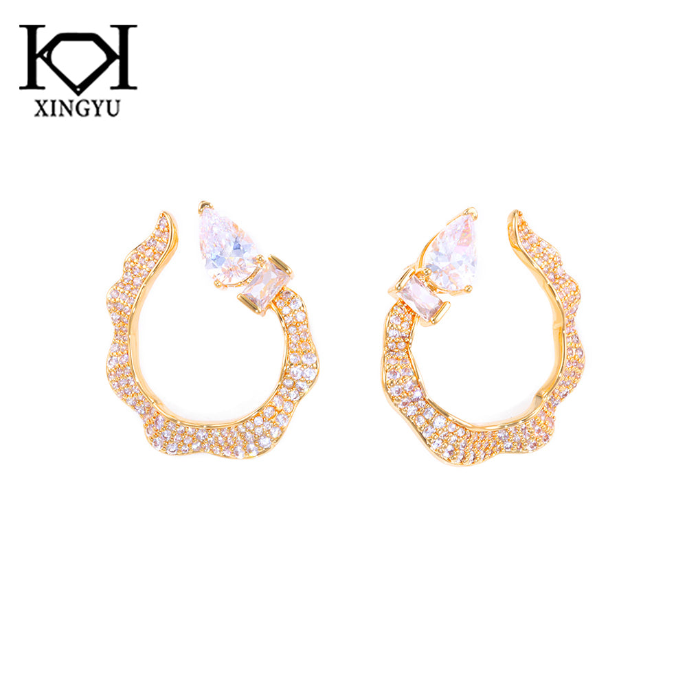 Brincos Cravejados luxo XYE105597