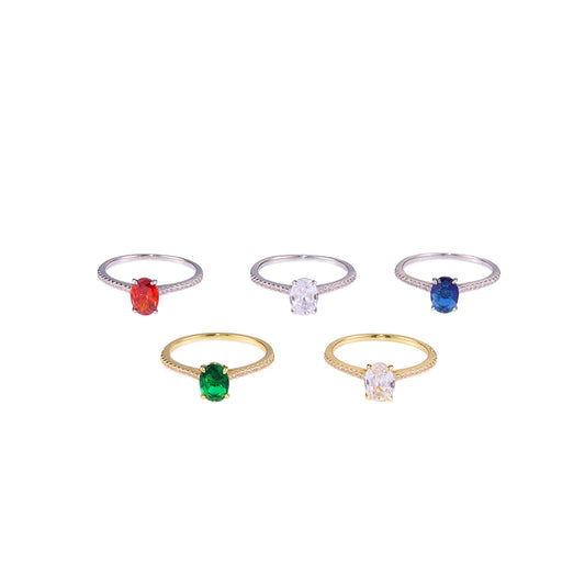 Anel Solitario Elegancia DCG0539