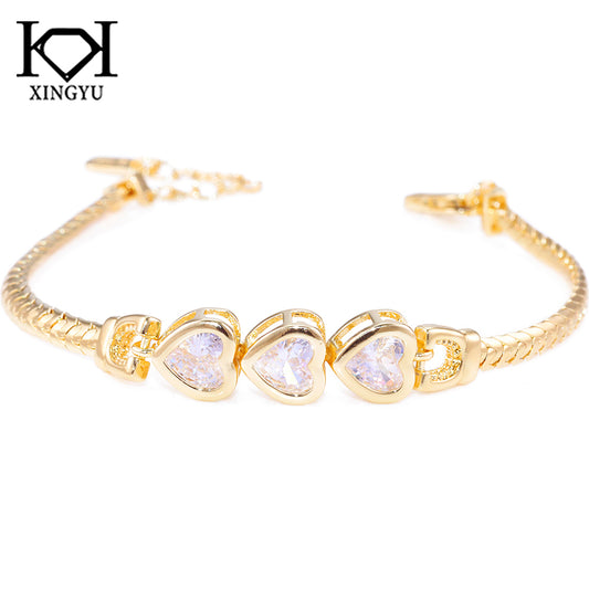 Pulseira Coracoes encantados DCG0899