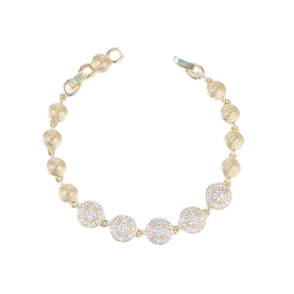 Pulseira circulos radiantes DCG0812